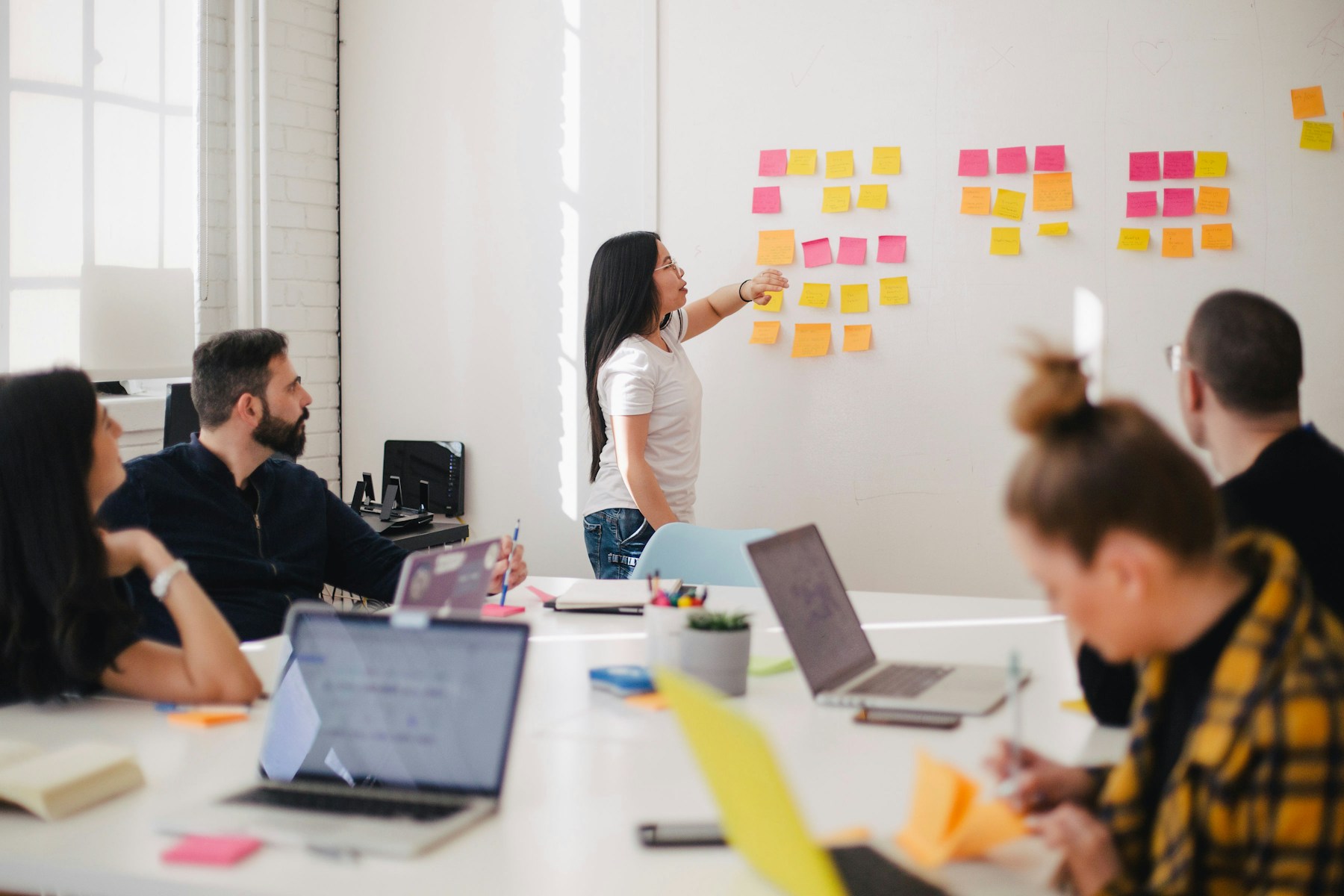 Digital marketing team planning a campaign strategy